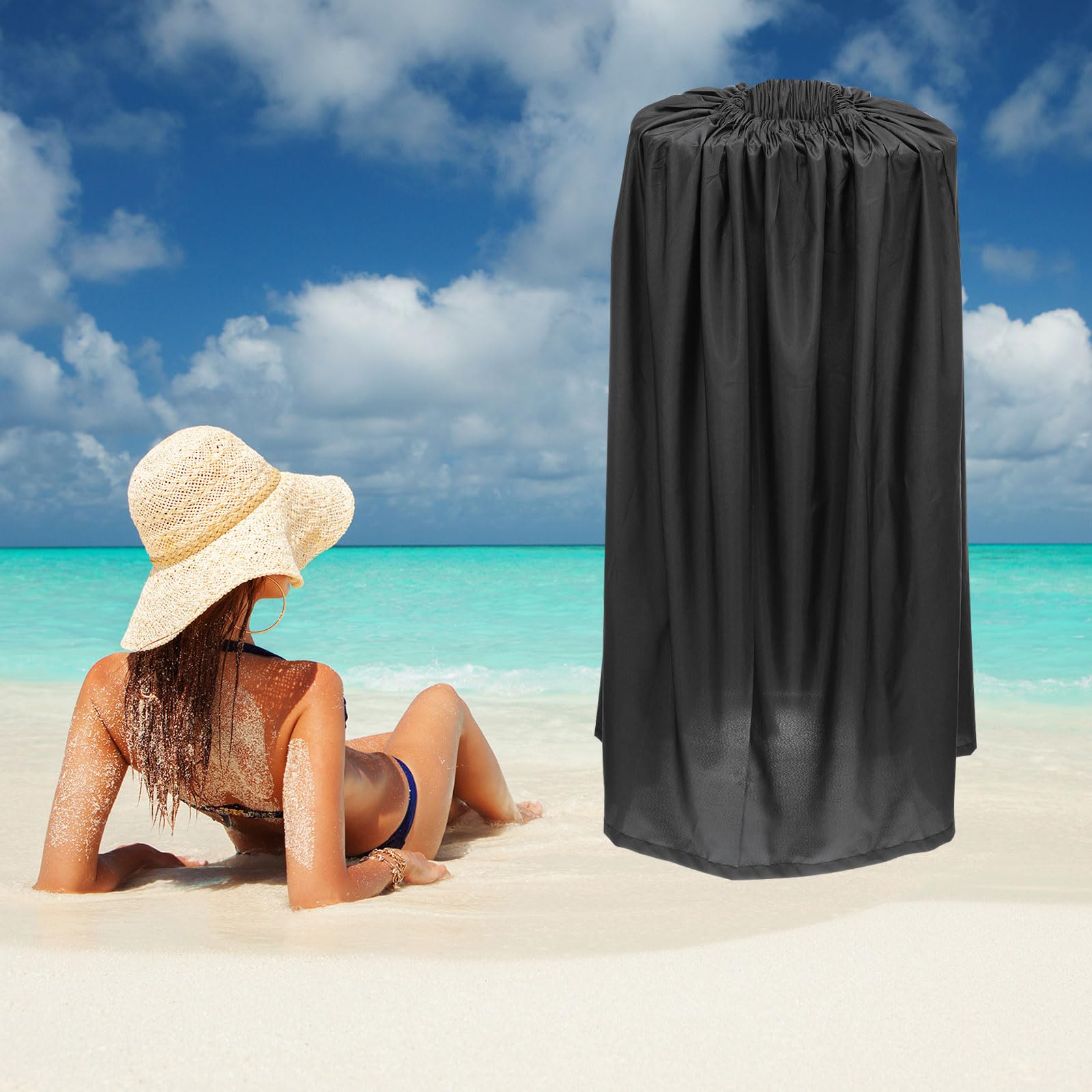 Tente De Change Portable - Housse D'intimité En Coton, Pliable, Pour Plage, Photo, Camping
