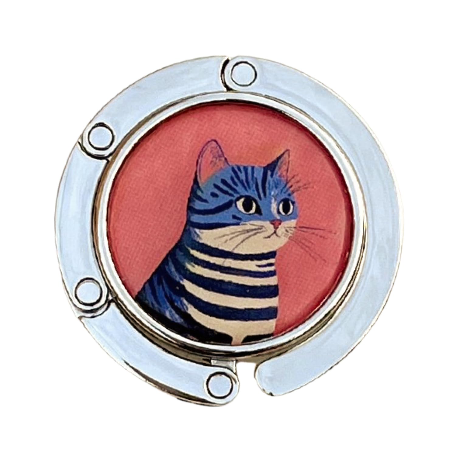 FURE Printed Cat Table Purse/Bag Hanger for Women-image-28