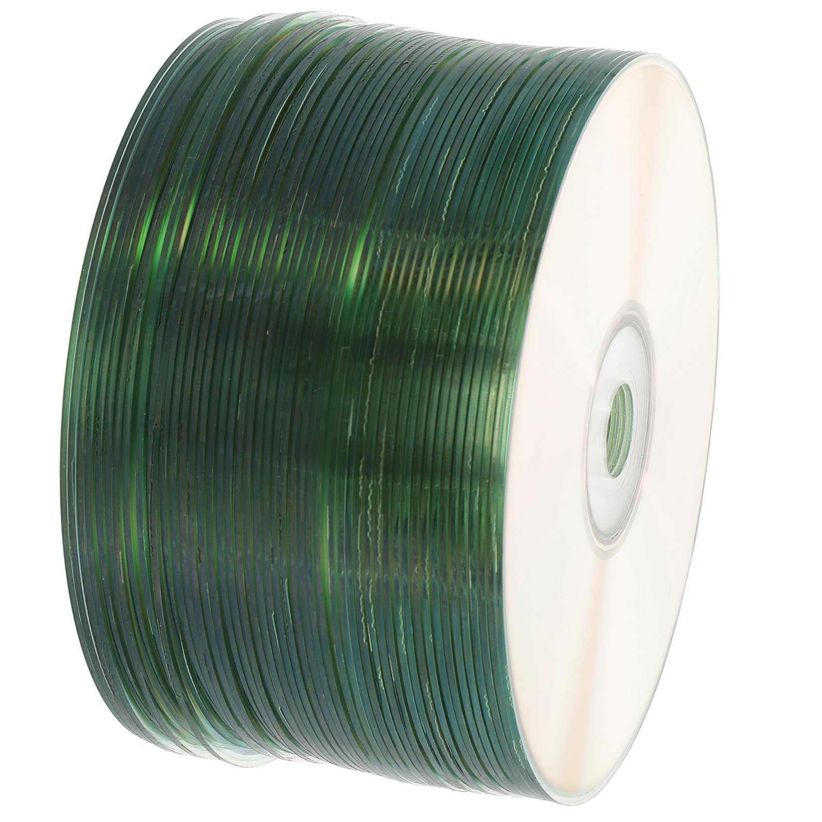 Alipis 50 Disques CD Décoratifs DIY Double Face Réfléchissante Plastique Bords Lisses