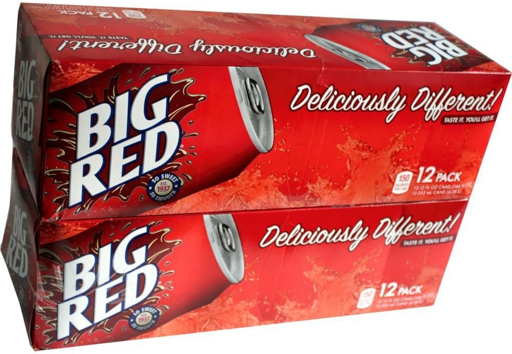 Big Red Soda 12 OZ (355ml) - 24 Cans