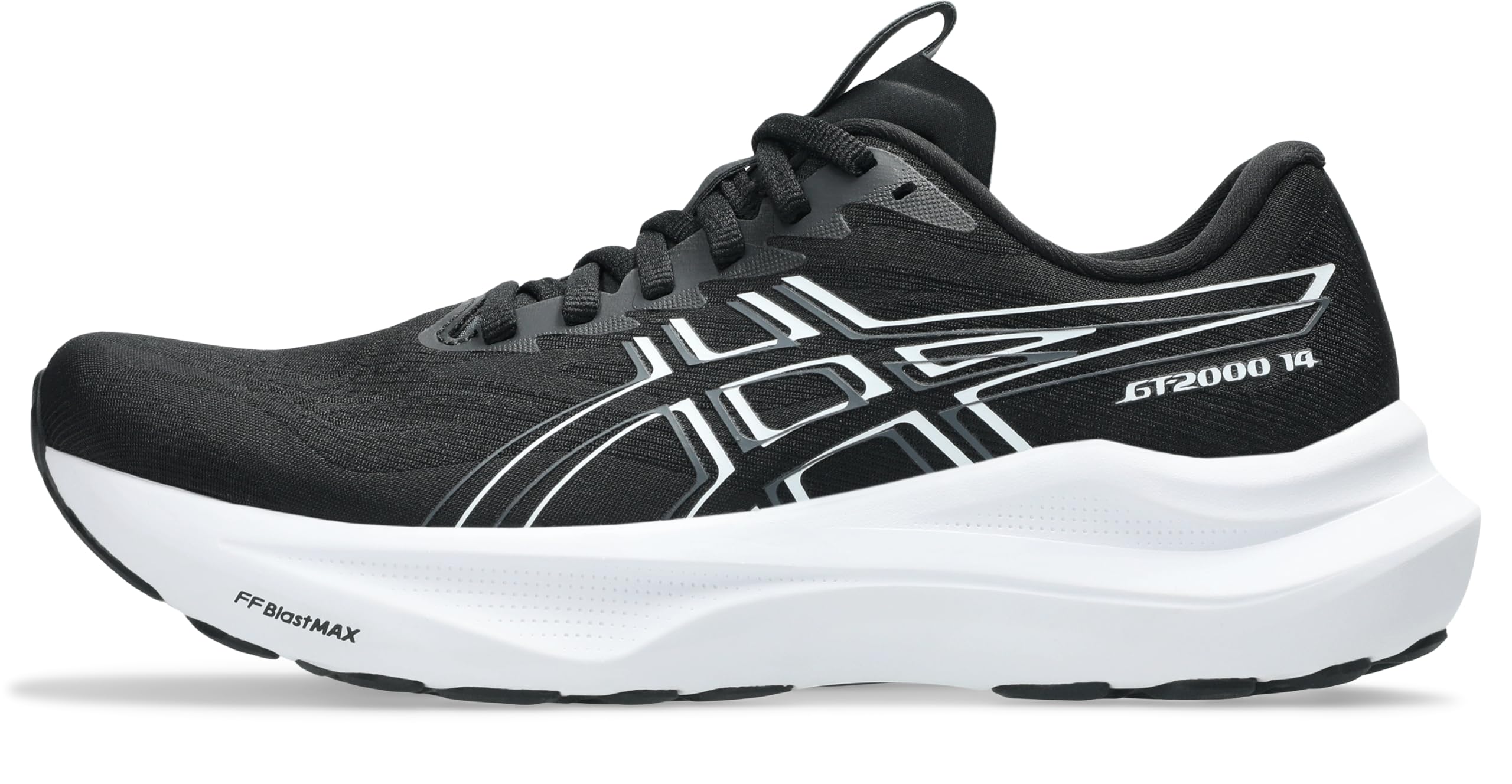 ASICS GT-2000 14 Sneaker – Damen, Black/White, EU 42.5