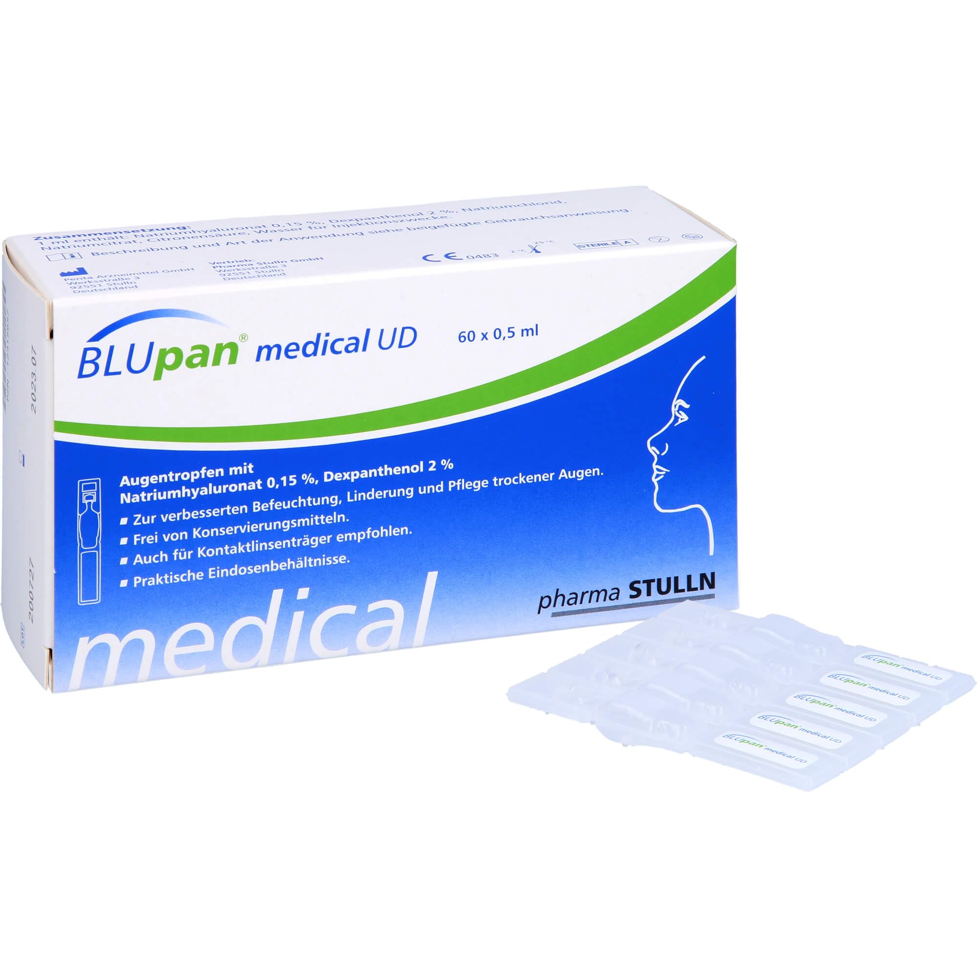 BLUPAN medical UD Augentropfen 60X0.5 ml