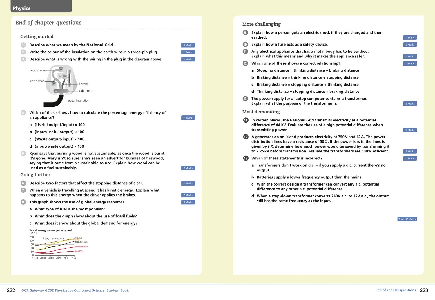 OCR Gateway GCSE Physics for Combined Science 9-1 Student Book