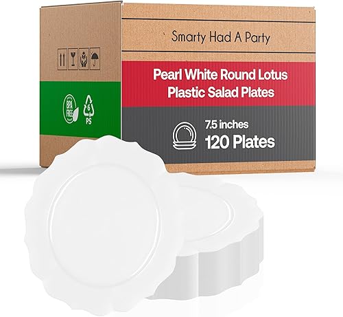 Smarty Had A Party - Platos de plástico desechables, platos llanos - Platos de fiesta, platos de boda para celebraciones y uso diario - Platos disponible en Yaxa Colombia