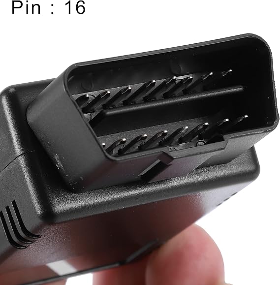X AUTOHAUX OBD2 Scanner Engine Code Reader V1.5 WiFi Code Reader for Automotive Diagnostic Tool Erase Check Engine Light 16 Pins Black