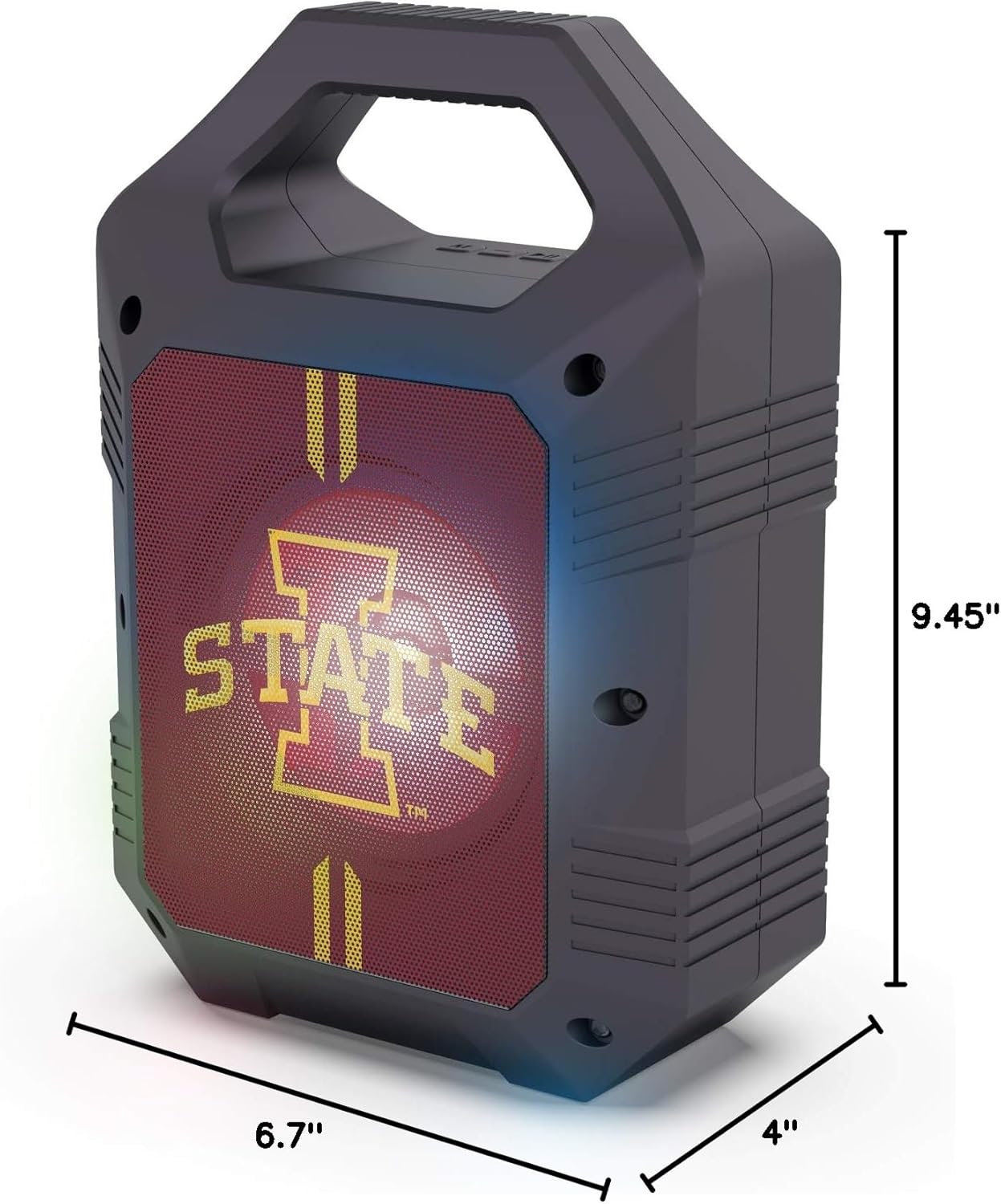 SOAR NCAA Unisex ShockBox XL Wireless Bluetooth Speaker
