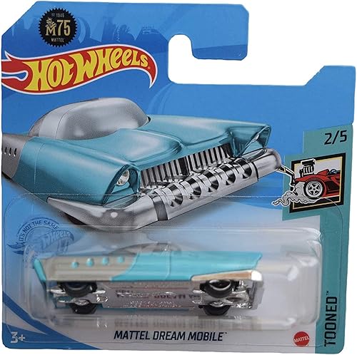 Hot Wheels Mattel Dream Mobile, Tooned Tarjeta corta