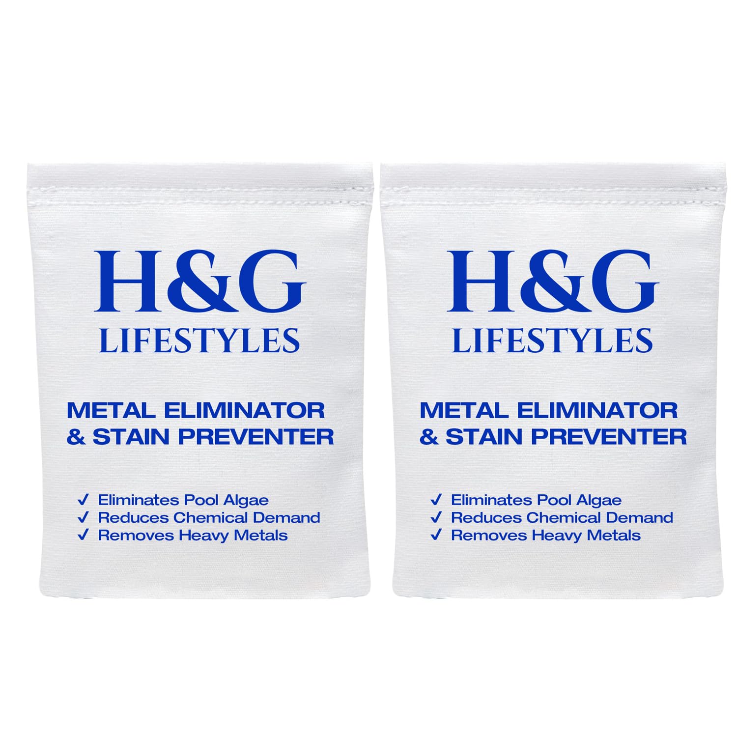 H&amp;G Lifestyles Metal Eliminator &amp; Stain Preventer Refill Replacement Packs