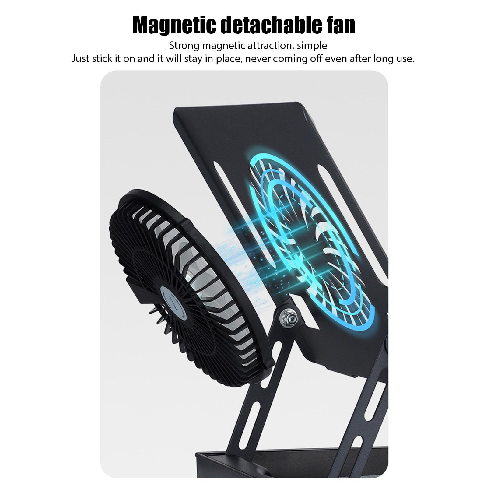 Supporto per computer con altezza regolabile e raffreddamento integrato per installazione professionale Uffici Laptop Cooling Stand