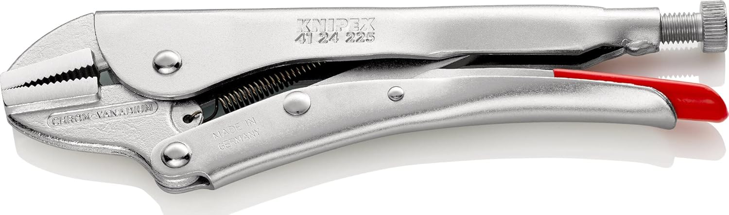 Knipex 41 24 225 Grip Pliers 8,86" with straight jaws