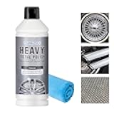 Metal Polish (16oz) & Chrome & Aluminum & Stainless Steel Polish, Multi Purpose Polish, Cleaner, Restorer and Protectant Compound for Metal Chrome Aluminum and Stainless Steel