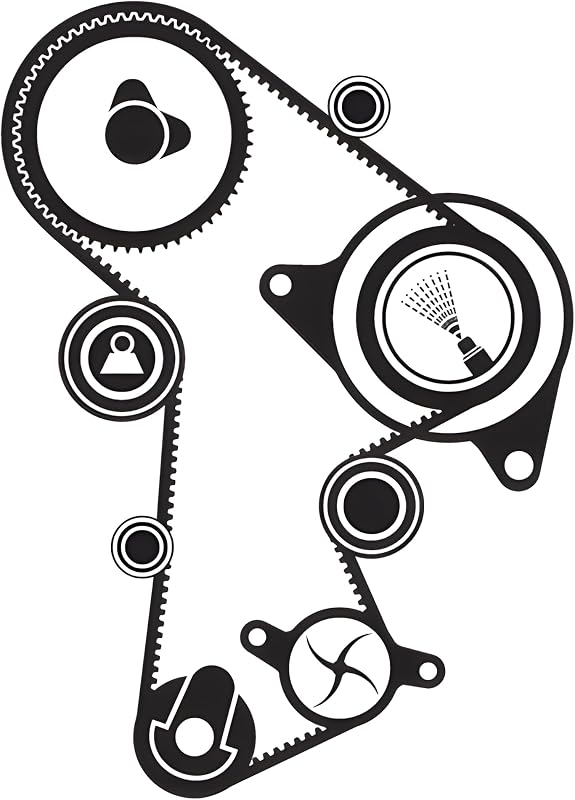 SKF VKMC 01263-1 Timing belt and water pump kit