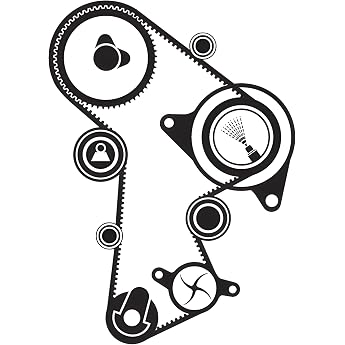 SKF VKMC 01148-2 Timing belt and water pump kit | Compatible with: Audi A1, A1 Sportback, A3, A3 Cabriolet, A3 Sportback, A4 