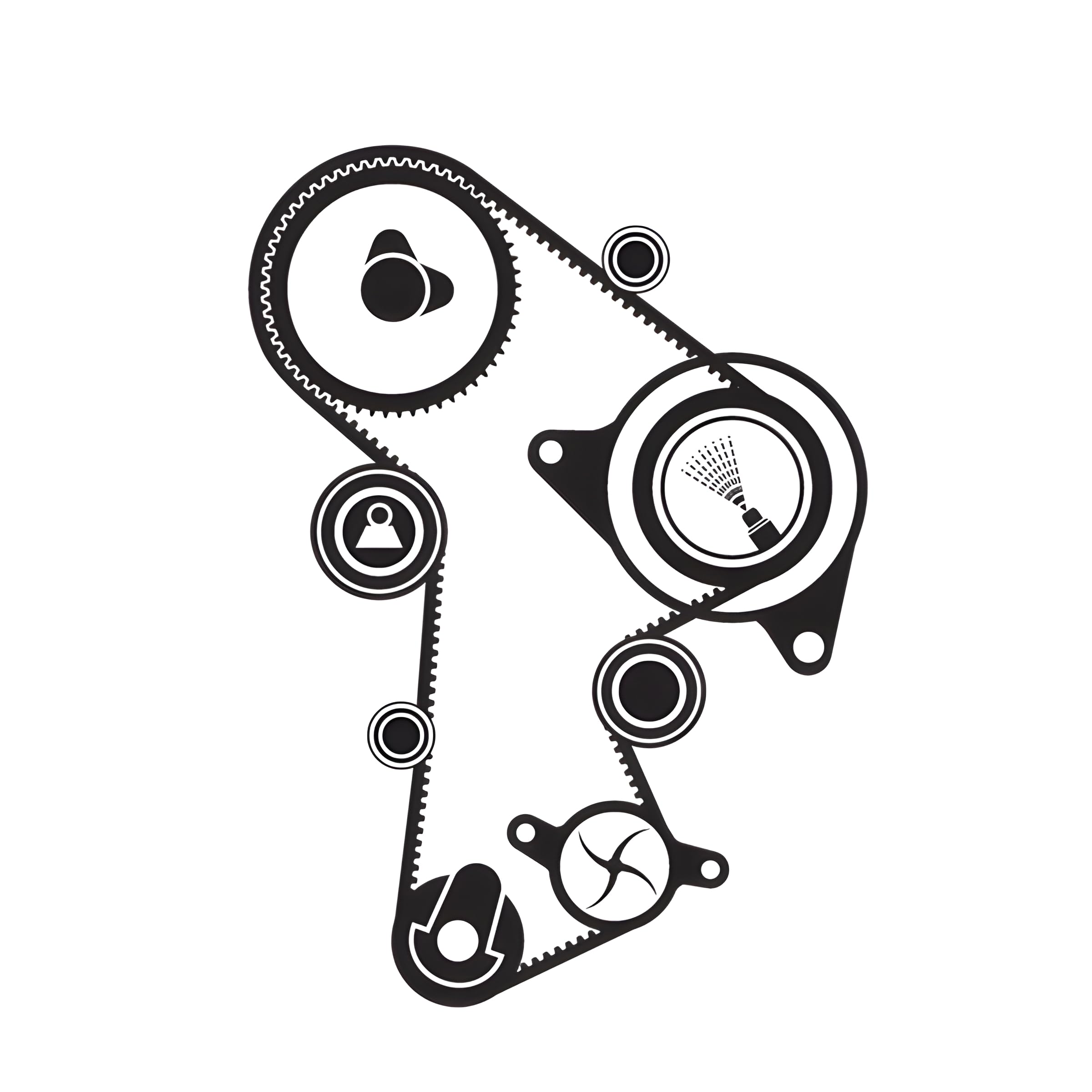 SKF VKMC 01148-2 Timing belt and water pump kit