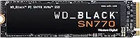 SSD WD Black SN770 1TB NVMe M.2 2280 (Leitura até 5150MB/s e Gravação até 4900MB/s)