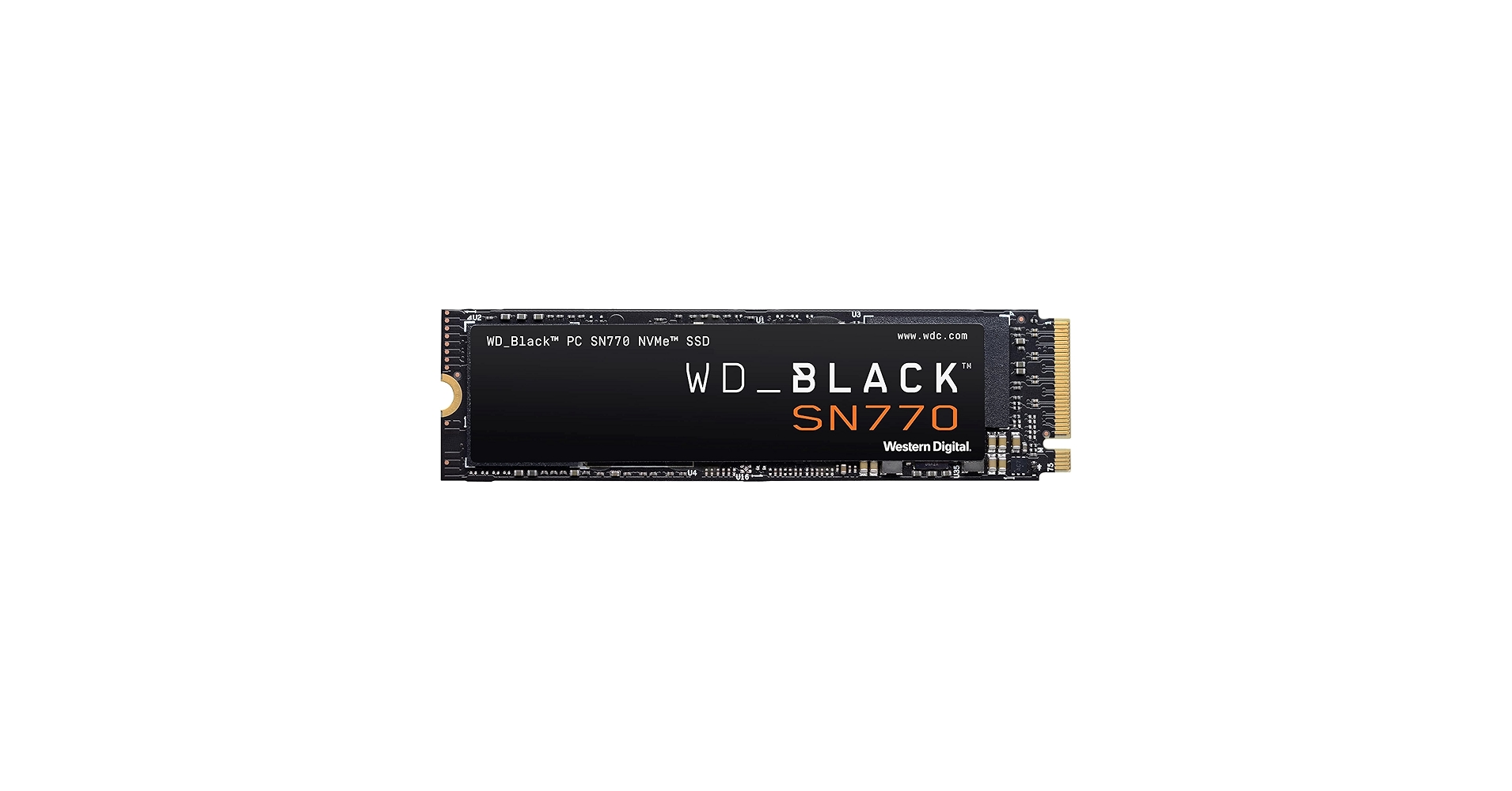 WD_BLACK 1TB SN770 NVMe Internal Gaming SSD Solid State Drive - Gen4 PCIe, M.2 2280, Up to 5,150 MB/s - WDS100T3X0E - [Previous Generation]