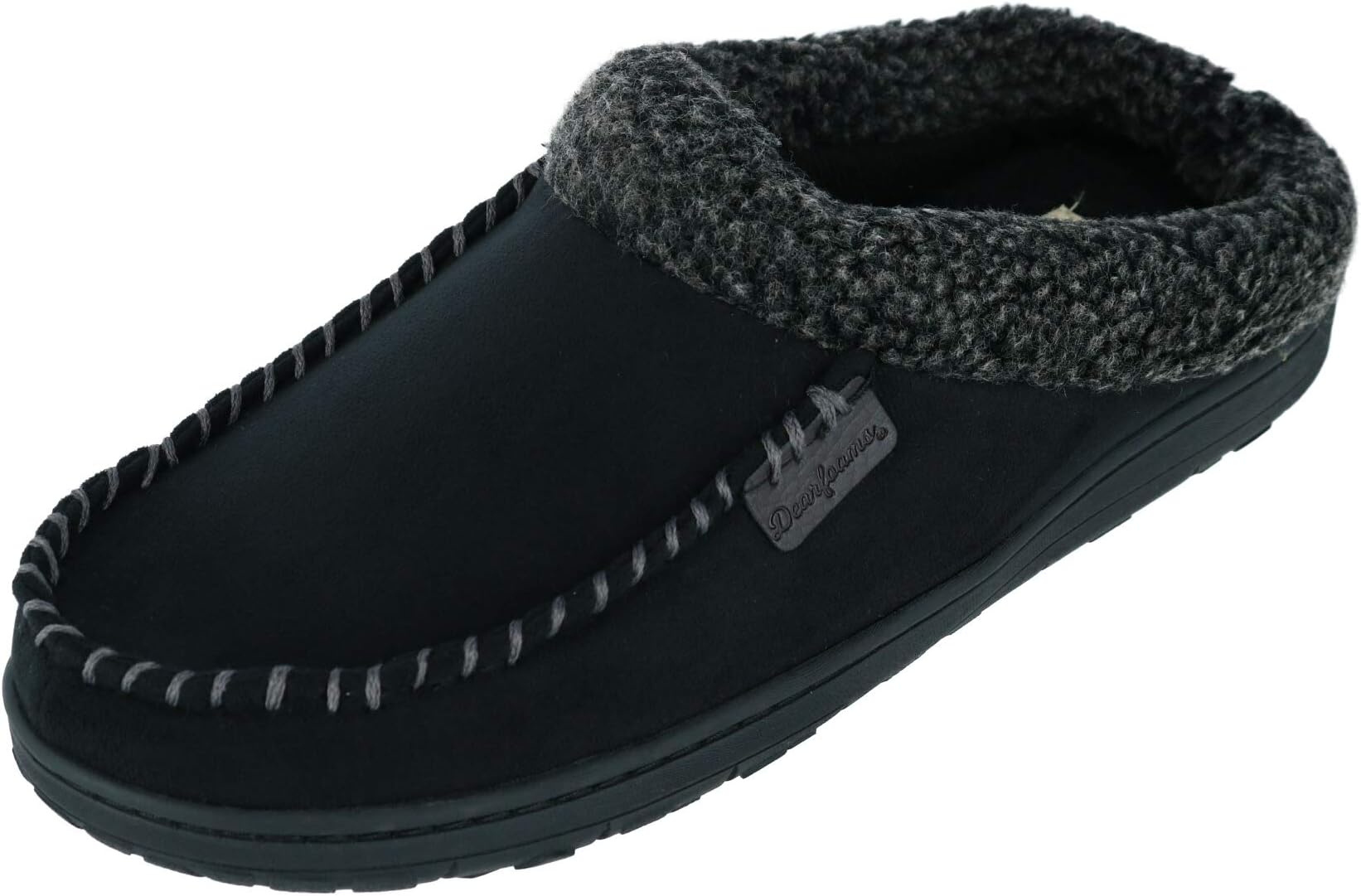 Brendan Microfiber Suede Clog mens Slipper