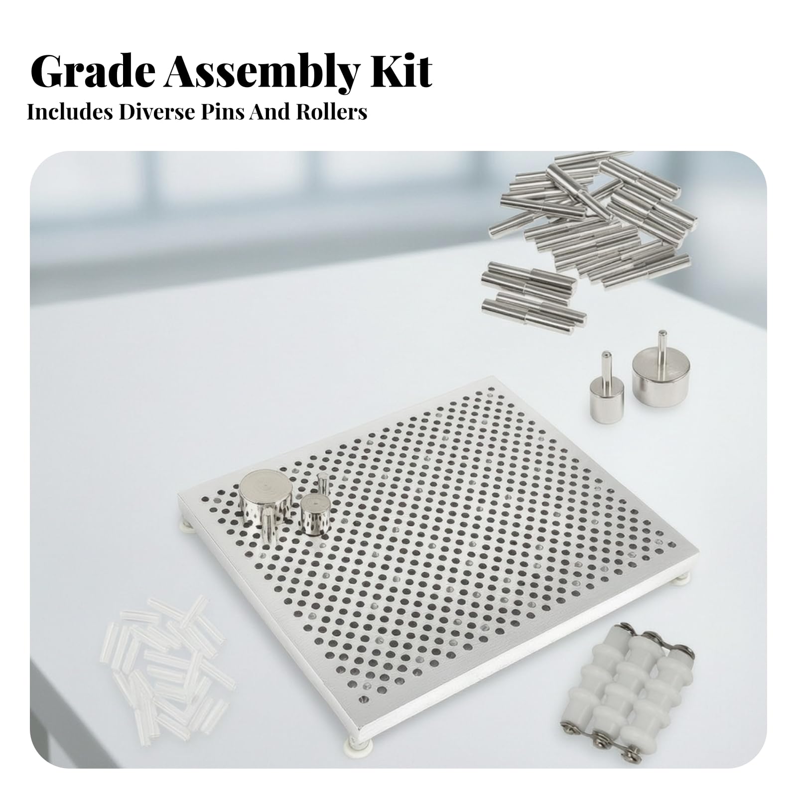 Tabla Plantillas para Quilling | Preciso, Tablero Trabajo para Enrollado cordones y Papel, Profesional