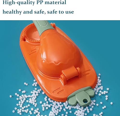 Miniatura 3 de Máquina de dumpling, artefacto de piel de dumpling para el hogar, actualización de la piel de dumpling 2 en 1, molde manual de presión con 1 cuchara