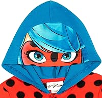 Vista 4 de Miraculous Disfraz de mariquita con cremallera y mameluco de pijama