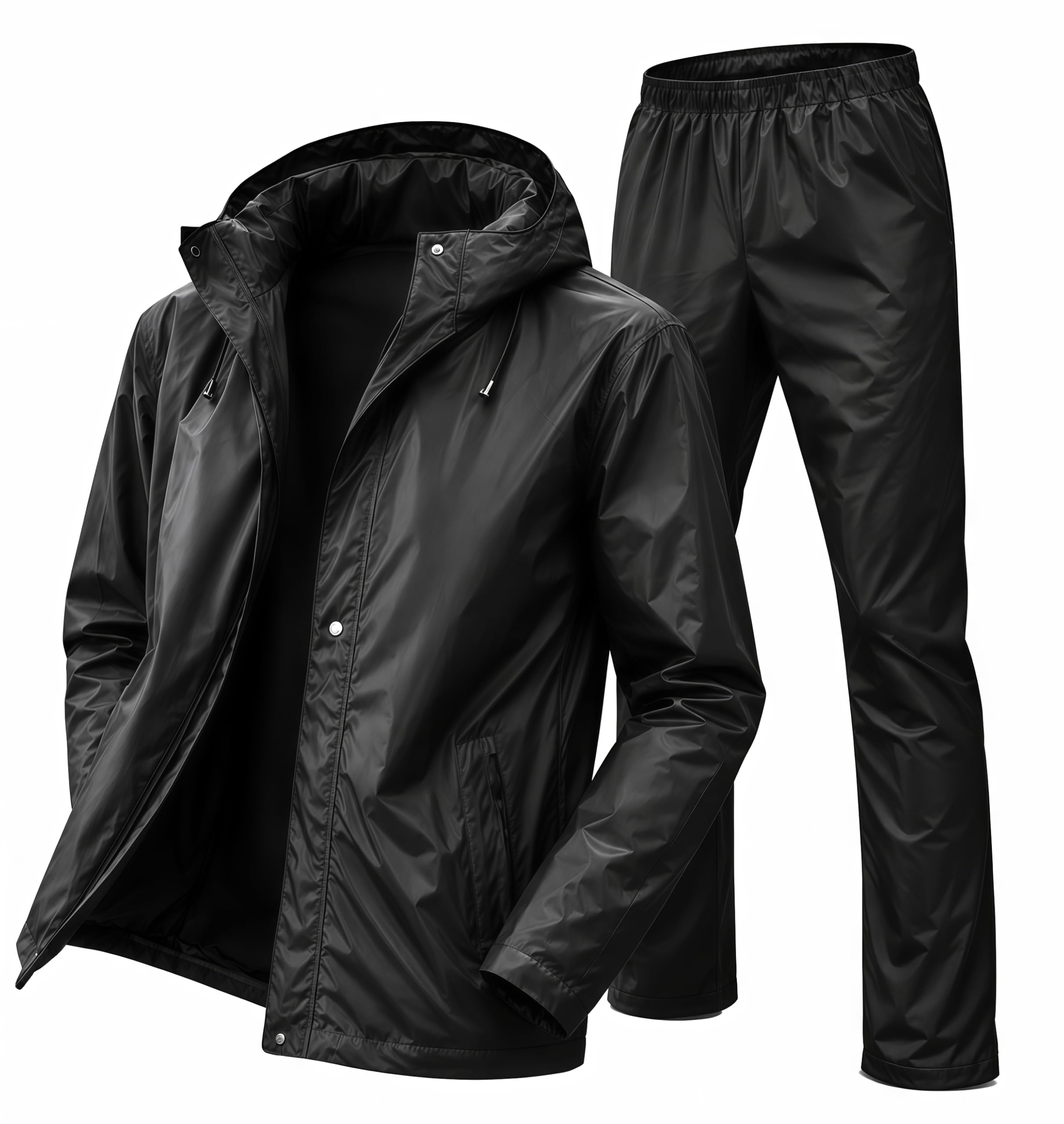 la' exclusivite Zenviro Waterproof Reversible Raincoat for men-picture-17