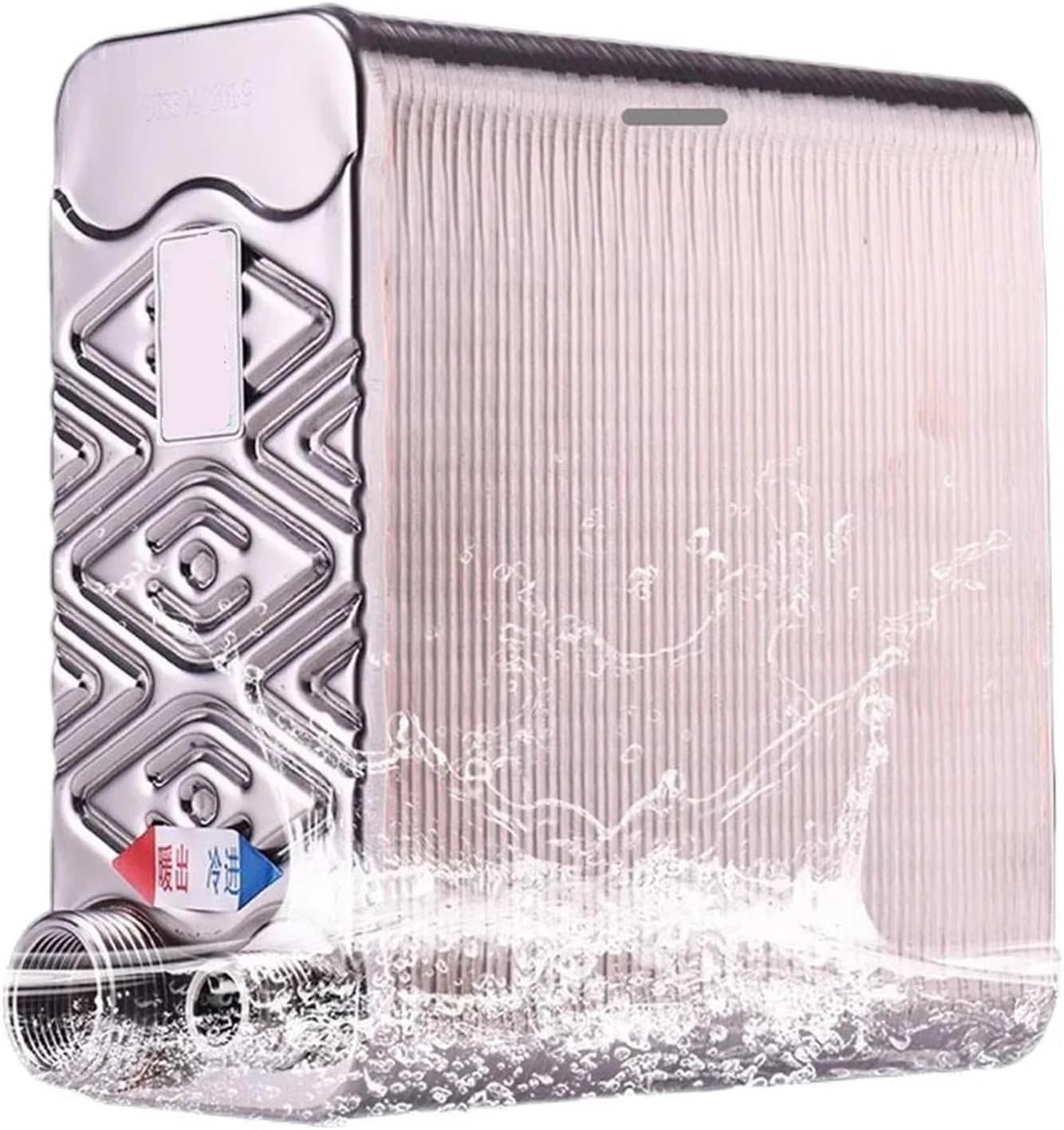 50/60/80/100/120-Plate Domestic Hot Water Exchanger Water to Water Brazed Plate Heat Exchanger(80 Same Side)