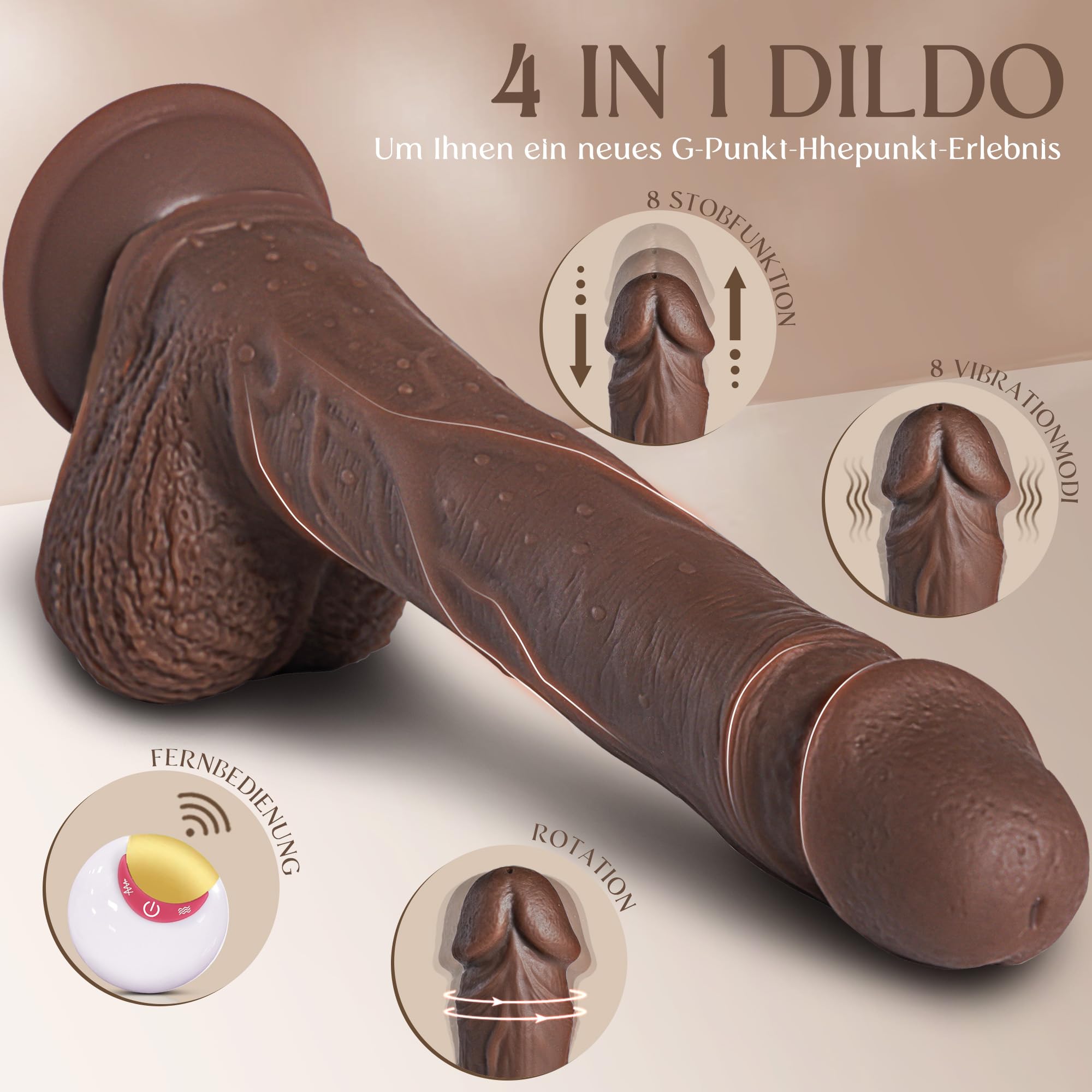 Dildo Realistico Doppi Anale Sex Toys Massaggiatore Impermeabile Adatto Massager all'Eserciz ZC Guijie-QYBT-IT-40-3 rilassante quotidiano a casa-E22