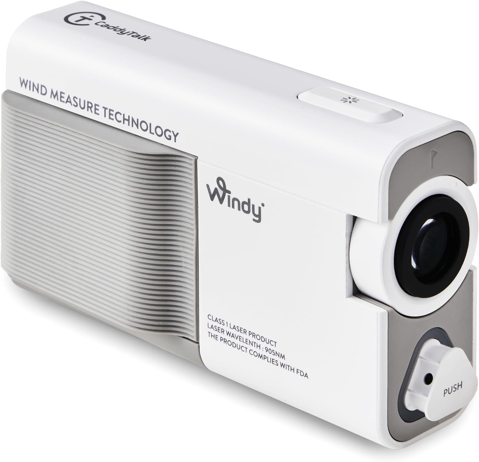 CADDY TALK WINDY GOLF LASER RANGEFINDER, White