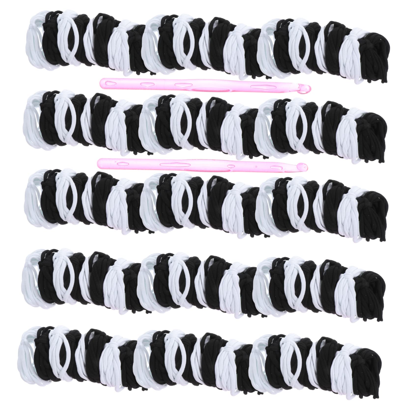 ERINGOGO Elastic Rope Weaving Set 2 Pack of Braided Stretch Knit Toys for Boys and Girls Handmade Craft Loop Loom Loops for Youth Weaving Enthusiasts