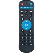 VINABTY Remote Replacement for Android TV Box MXQ, MXQ Pro, MXQ 4K, Q Plus, Q+ M8S M8N T9 T95 T95Q T95Z T95M T95N T95X PRO T95V T95U X96Mini X96 X96 Mini H96 H96 Pro