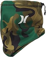 Vista 1 de Hurley Polaina para el cuello para hombre, mascarilla de forro polar multiusos que absorbe la humedad