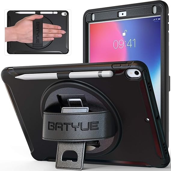 BATYUE iPad Air 3rd Generation Case 2019/2017 iPad Pro 10.5 Case with Pencil Holder