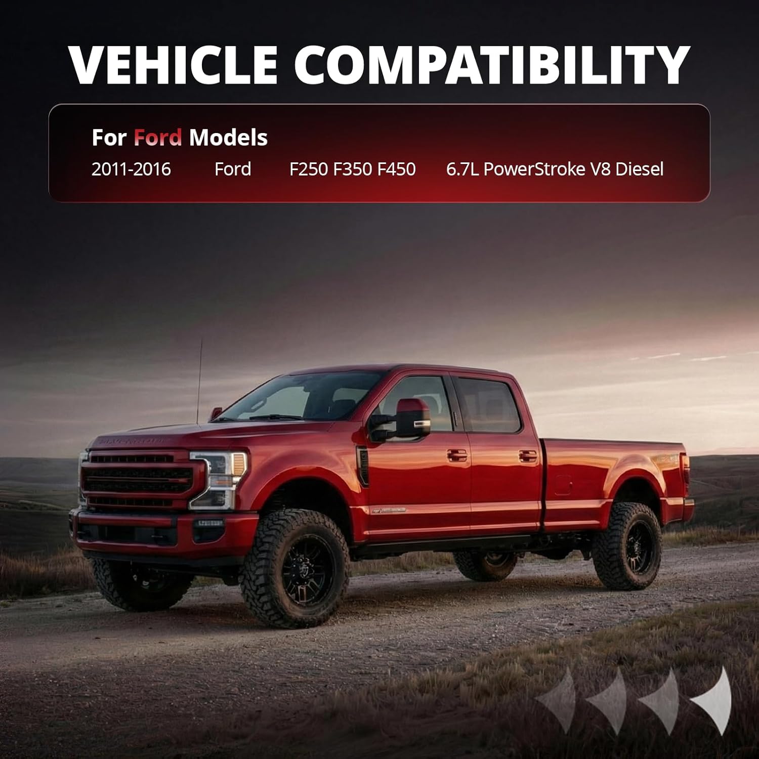 EVIL ENERGY Intercooler Piping Compatible with 2011-2016 Ford F250 F350 F450 6.7L PowerStroke V8 Diesel, Aluminum Intercooler Pipe Kit Cold Side, Silver