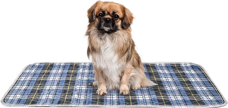 Anti-Slip Quilted Washable and Reusable Incontinence Bed Underpads, 35X52 (2 Pack), Waterproof Sheet and Mattress Protectors