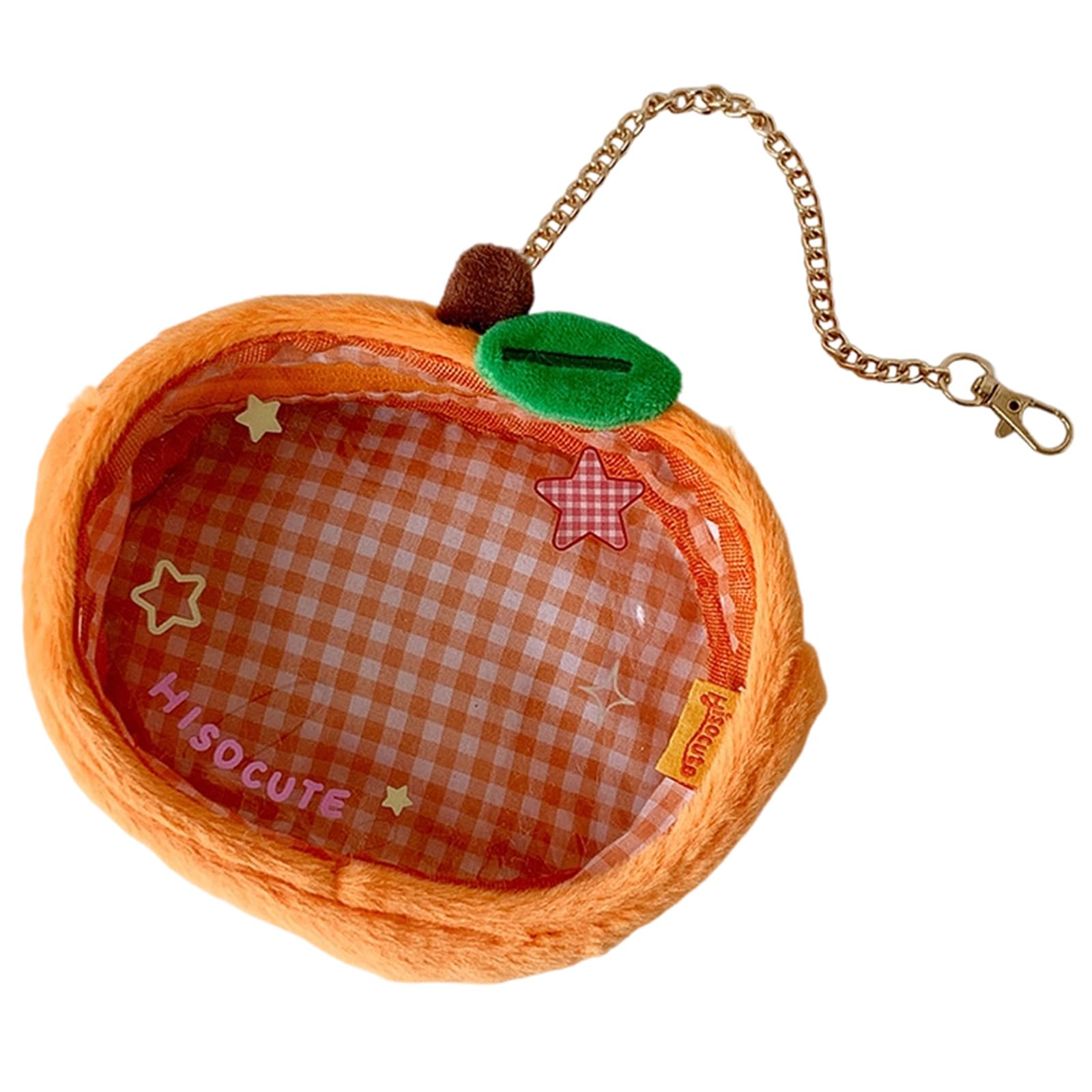Clear Figure Display Bag with Keychain Hanging Blinds Box Organizers Small Doll Storage Pouches Bag for Bags Decorations Small Doll Storage Pouches