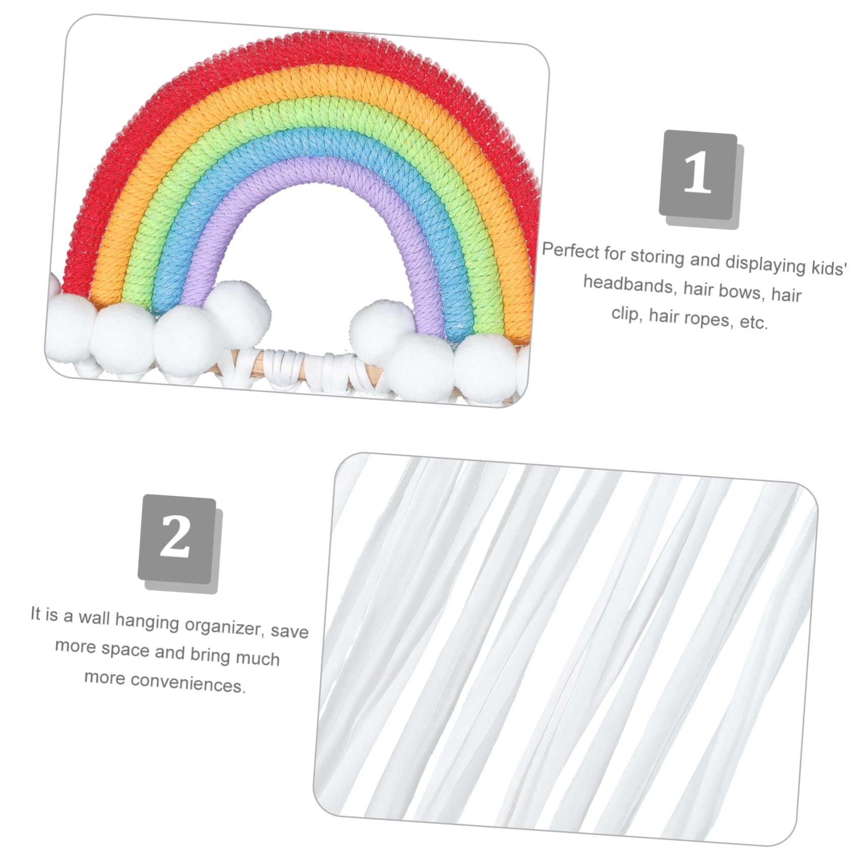 Porta Fiocchi Per Capelli Appendiabiti Accessori Organizzatore Archi
