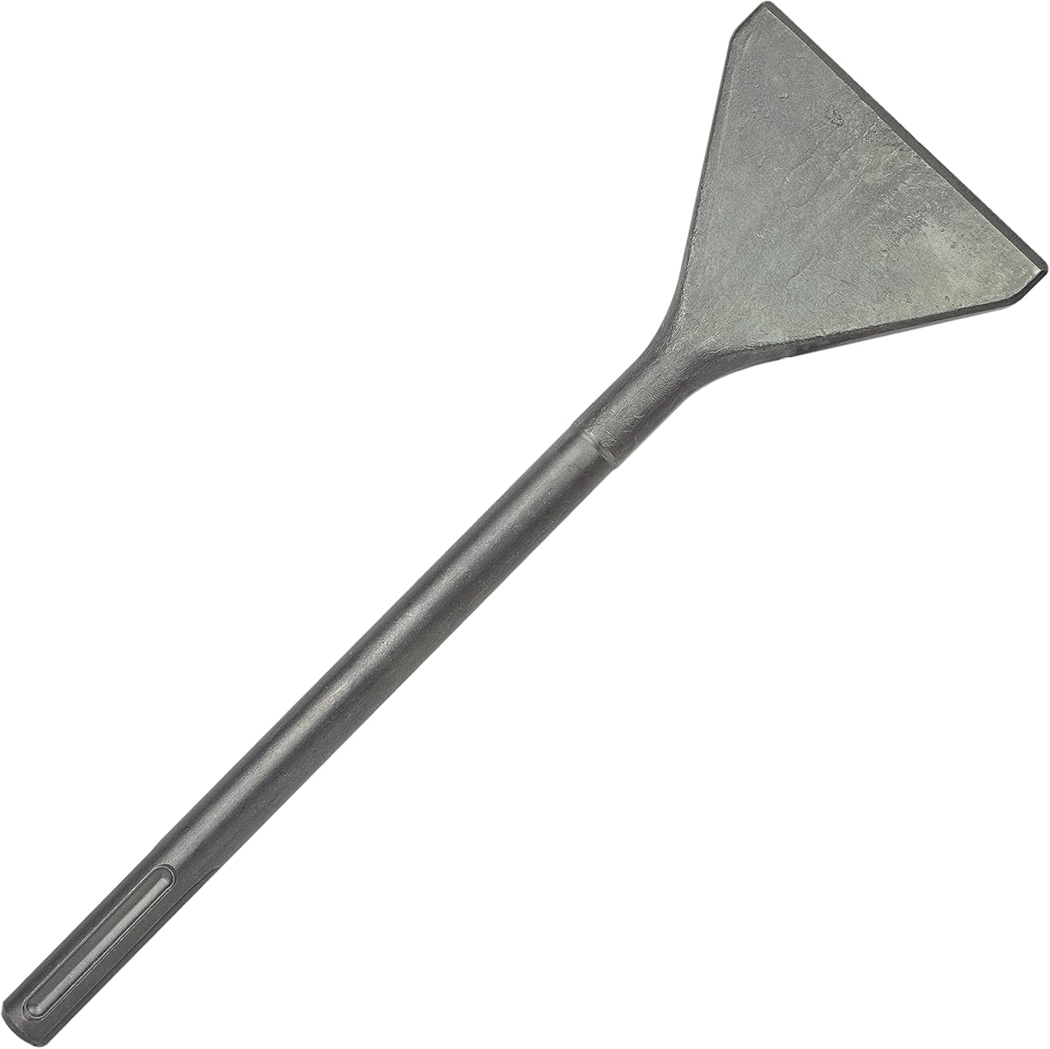 SDS MAX 4.5" Thinset Scraping Chisel (4.5" x 14") - Machine Sharpened, Tile & Thinset Removal, Floor Scraper