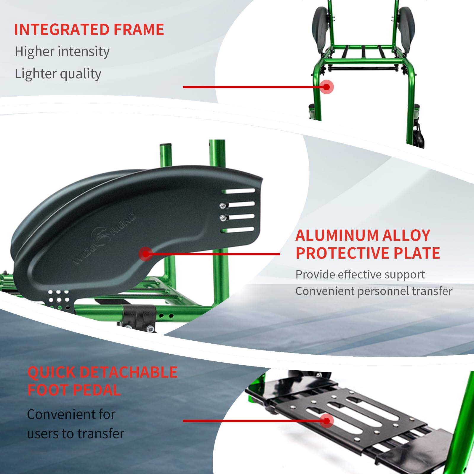 Sedia a Rotelle Pieghevole Leggera ad Autospinta,Sedia a Rotelle Pieghevole Leggera ad autospinta per disabili ed Anziani,Facilmente Richiudibile e Pratica(16.1in Seat Width,Soft backrest)