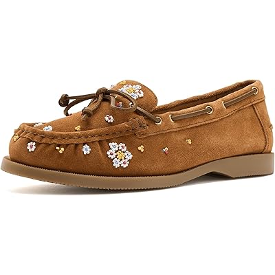 Free People Sandy Seed Bead Boat Shoes