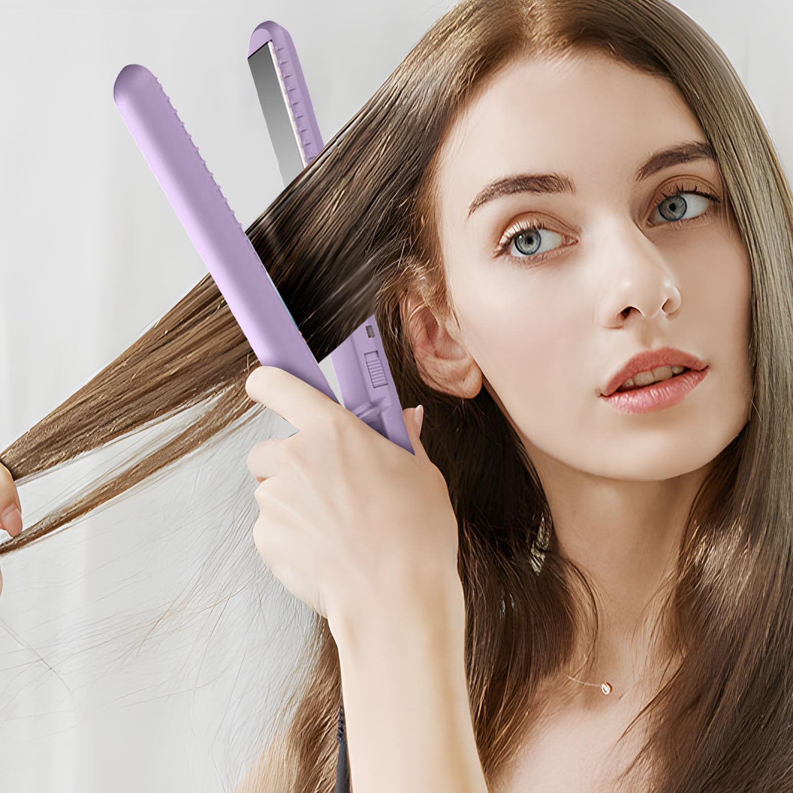 HELLORSO Hermsa Dualglam Mini Dual-Purpose Curling Iron Hermsa Curling Iron Dual Glam Mini Dual-Purpose Hair Crimper Mini Dual