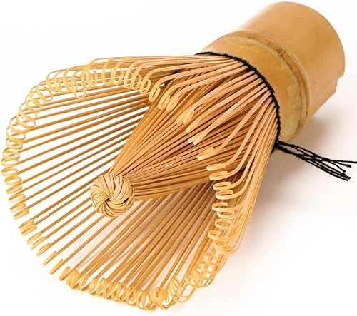 Miniatura 7 de Juego de tazón de matcha con boquilla y batidor de bambú, kit básico de té matcha, 2 piezas