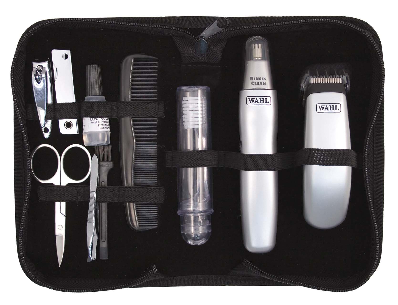 Wahl 9962-1816 - Kit de viaje con recortadora y accesorios