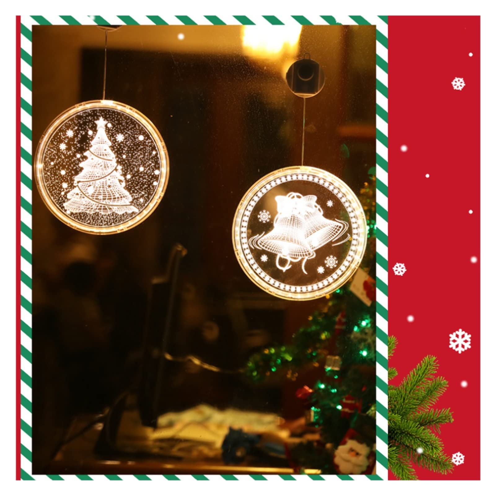 Decorazioni Natalizie Luci a Batteria a LED Decorazione Natalizia Piccola Lanterna luci Stringa luci Stella luci stellaria Decorazione della Sala Vacanze luci di Halloween Luci di Stringa di Natale (