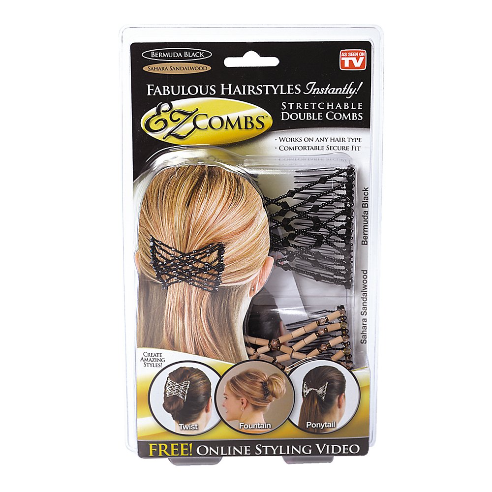 EZ Combs Black Sandlewood