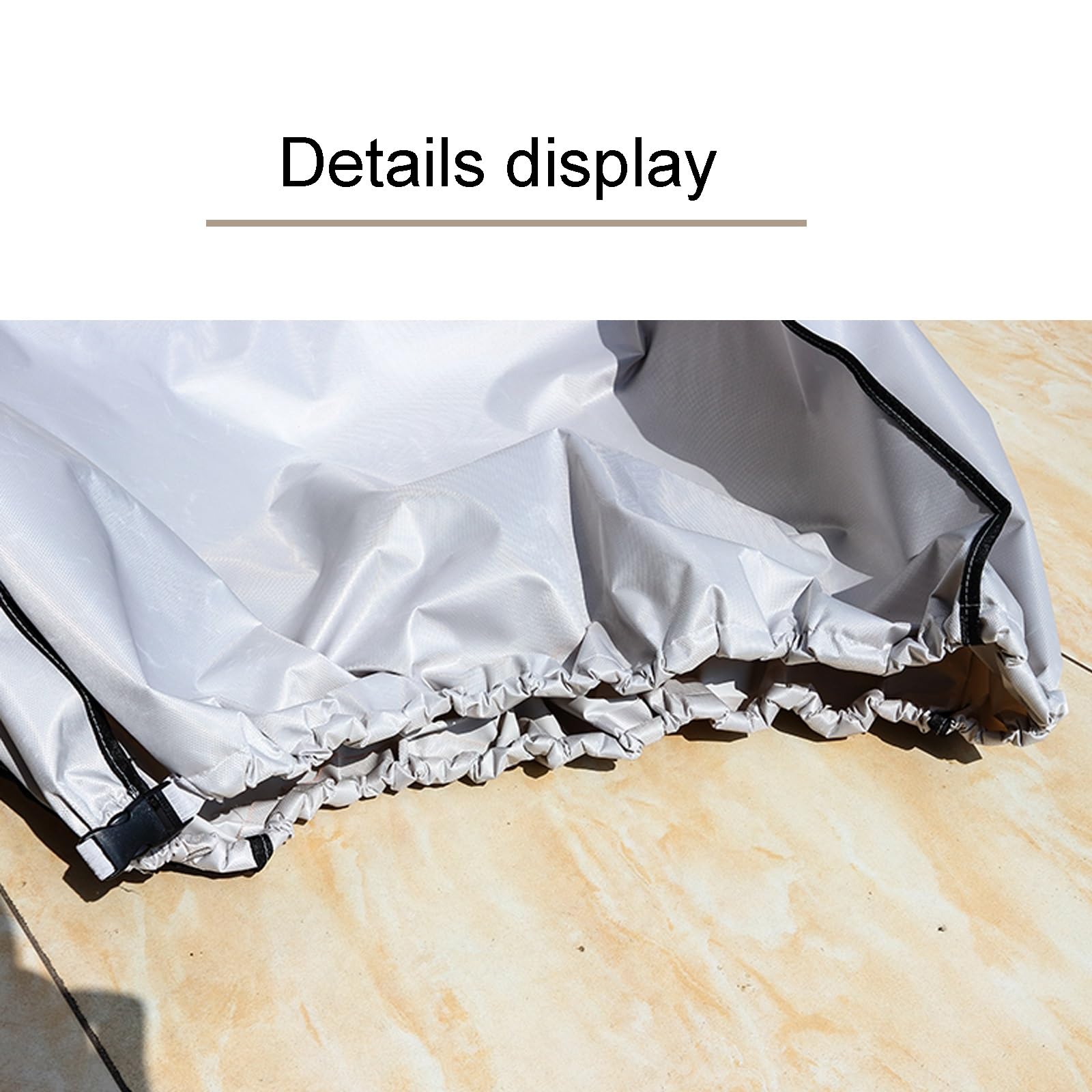 Funda Aire Acondicionado Exterior, Tela Oxford 600D, Impermeable y Resistente al Sol, Adecuada para Unidades Exteriores de Aire Acondicionado(Gray,96x70x40cm/38x28x16in)