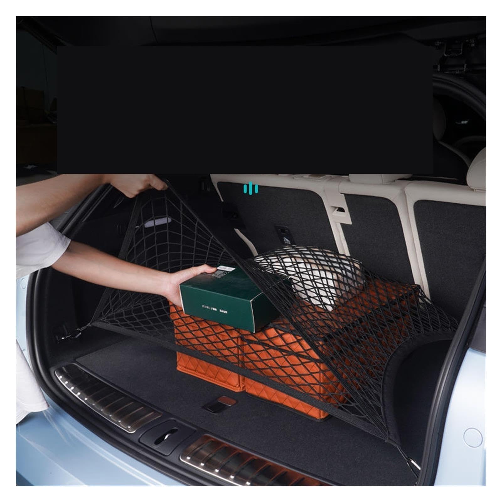 2 Stück Feste elastische Netztasche am Rumpf Für Autozubehör
