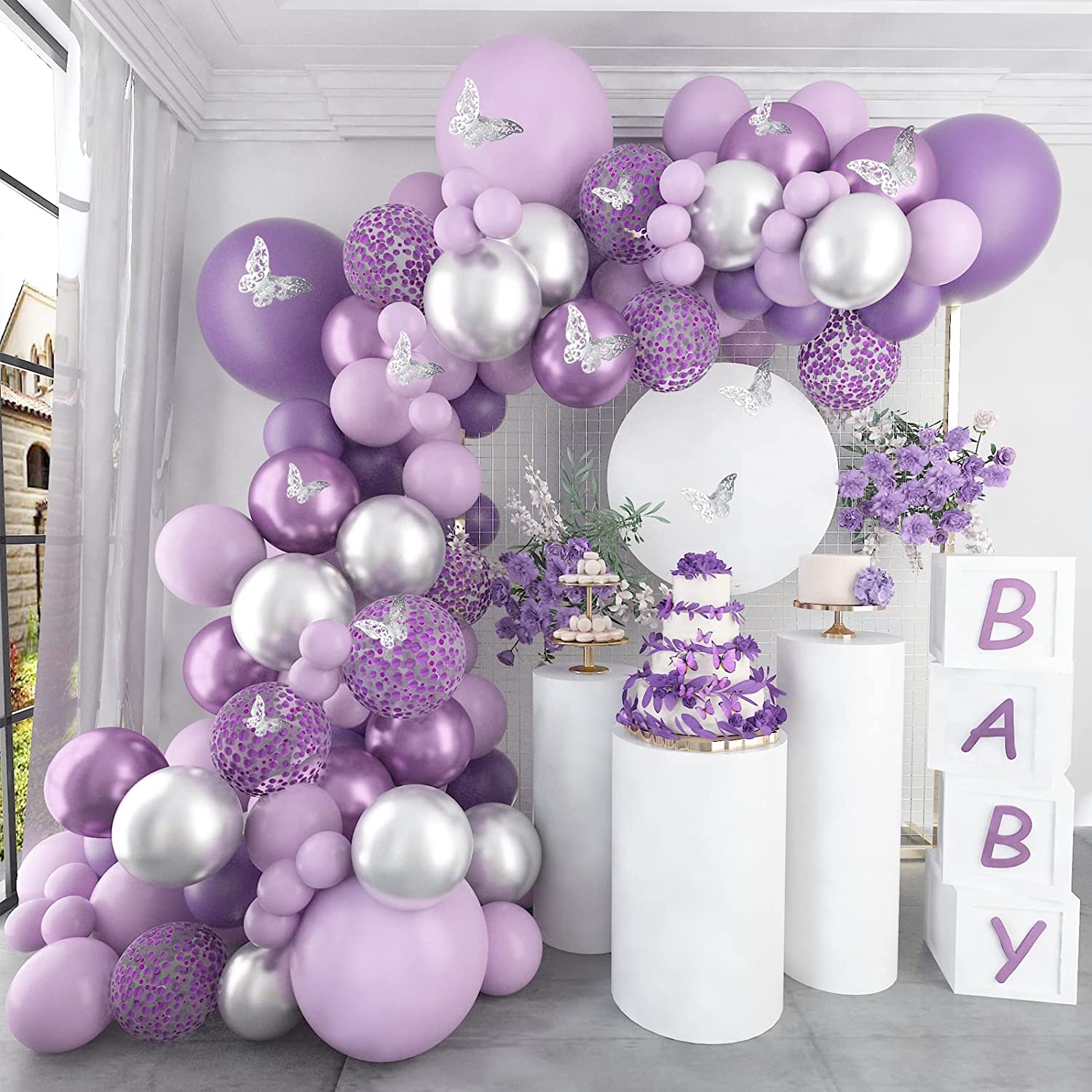 Purple And Silver Wedding Ideas