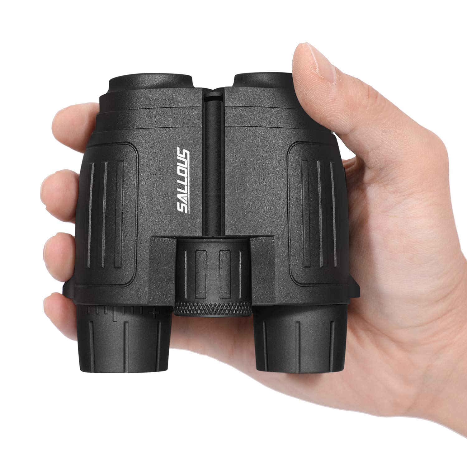 Compact Binoculars, Small Lightweight Binocular for Adults & Kids, Binoculars for Bird Watching Traveling Hiking Wildlife Outdoor, Easy Focus Folding Binoculars for Opera (Porro Prism)