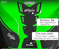 Vista 3 de TZMAPU Almohadilla de tanque compatible con 400, protector de tanque de motocicleta, kit de calcomanías antideslizantes para tanque de combustible