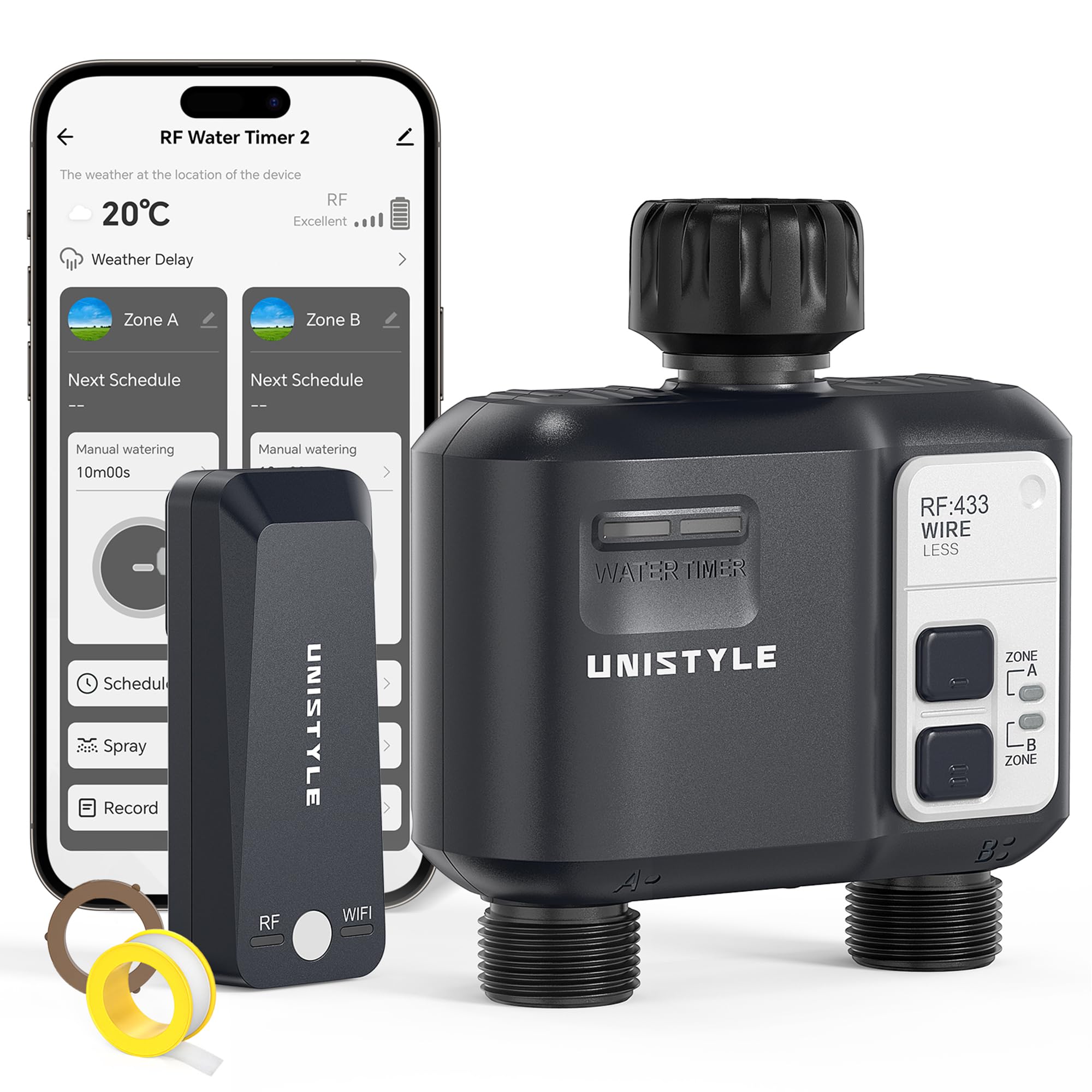 Unistyle Bewässerungscomputer WLAN | Neuauflage 2026